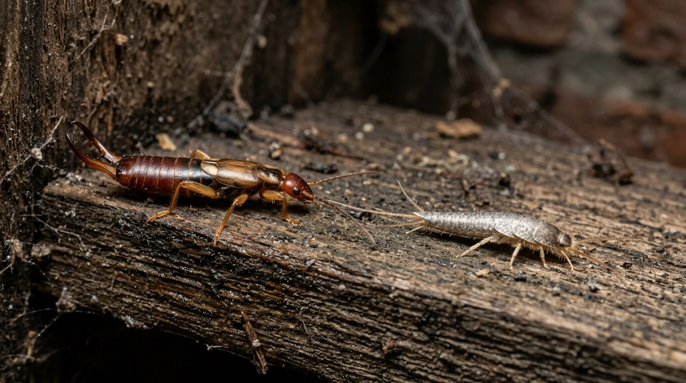 Earwig or Silverfish Comparison Table