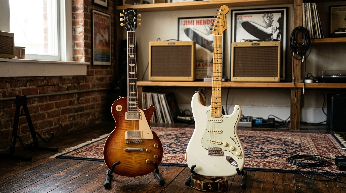 Gibson or Fender Comparison Table