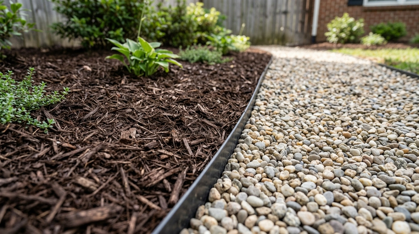 Key Differences Between Mulch or Gravel
