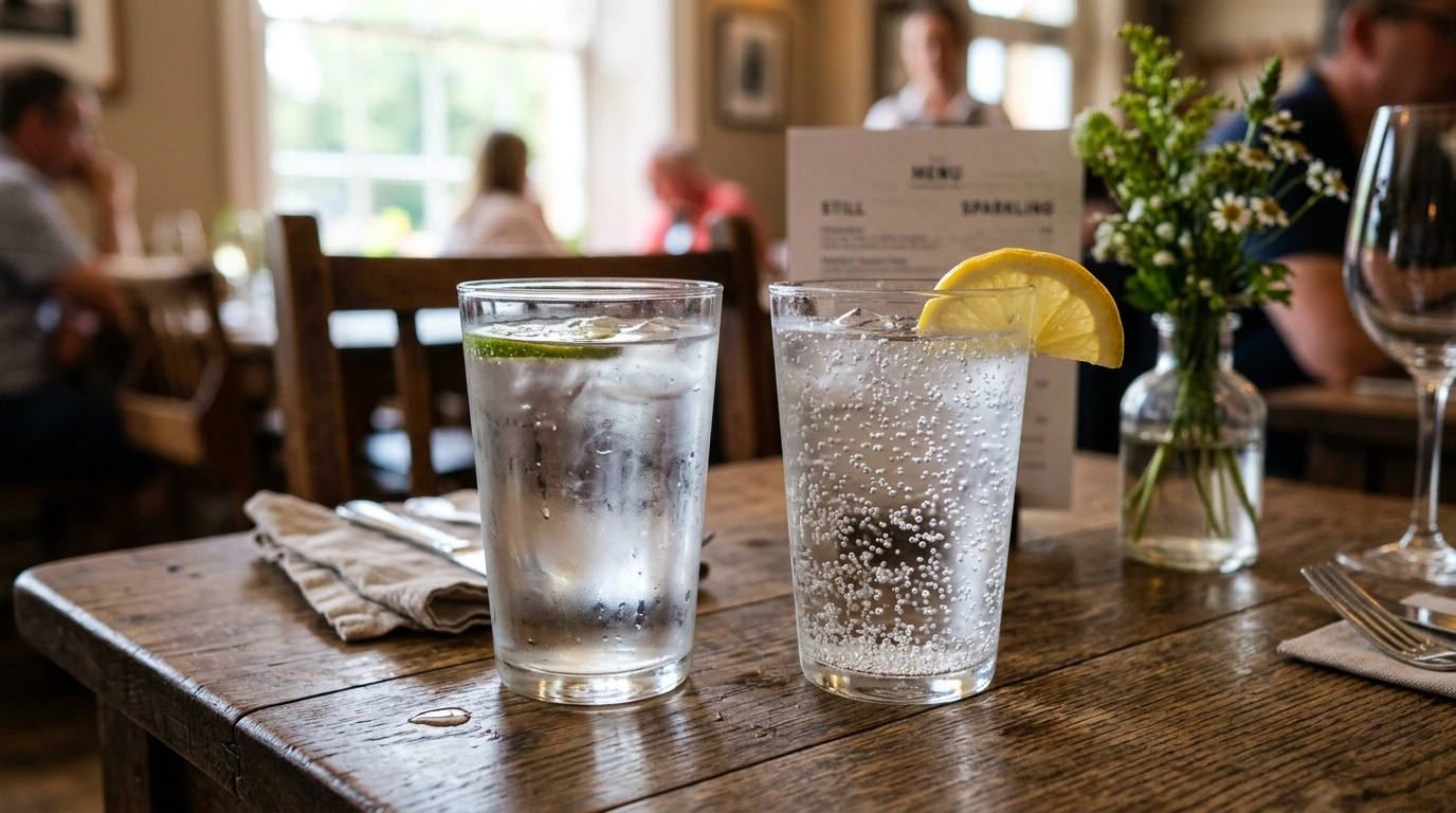 Still or Sparkling for Digestion