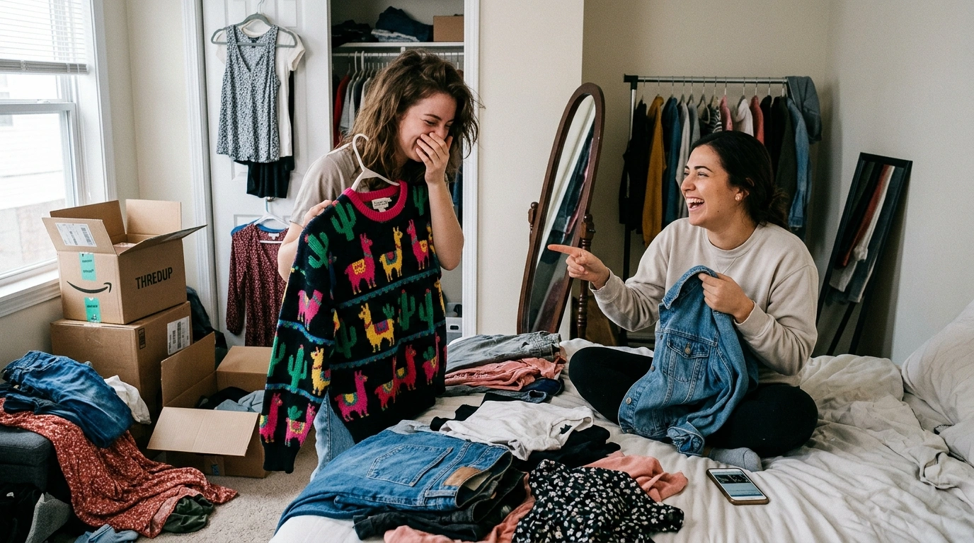 When to Use Poshmark or ThredUp