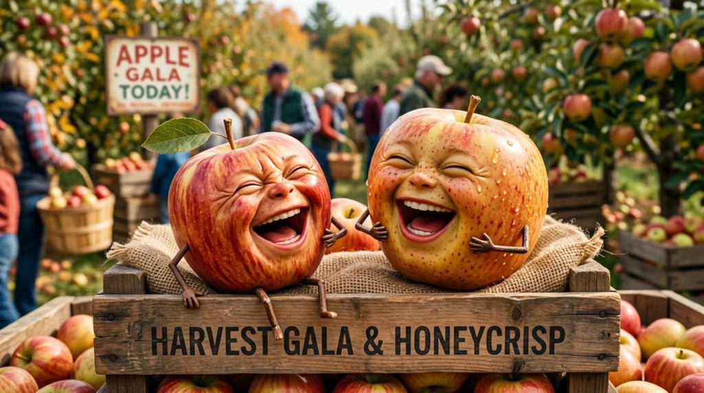 Gala or Honeycrisp
