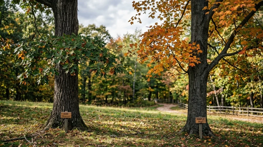 oak or maple