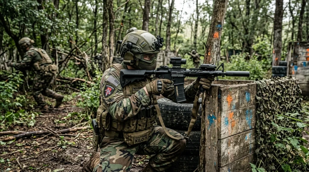 paintball or airsoft