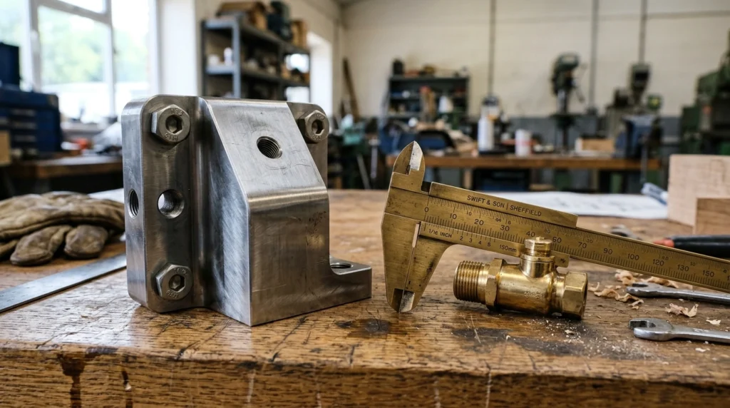 steel or brass
