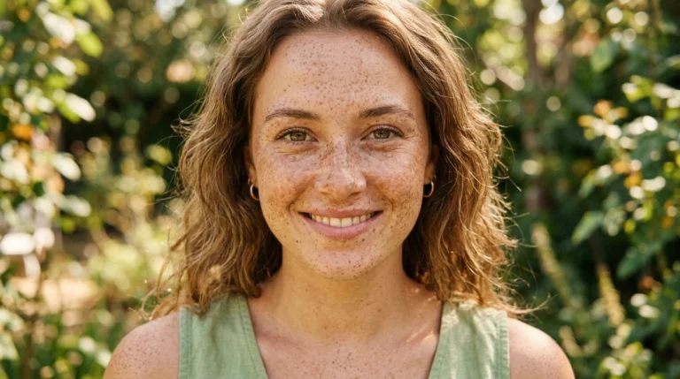 sunspots or freckles