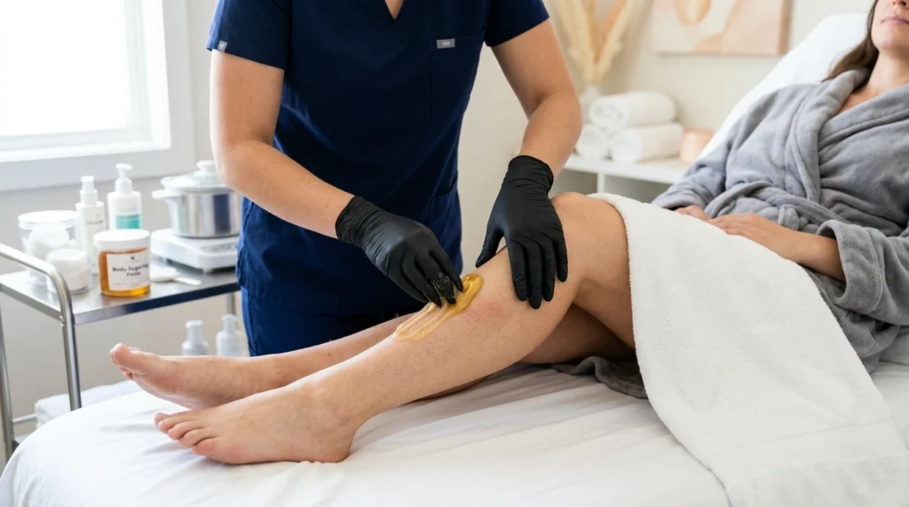waxing or sugaring